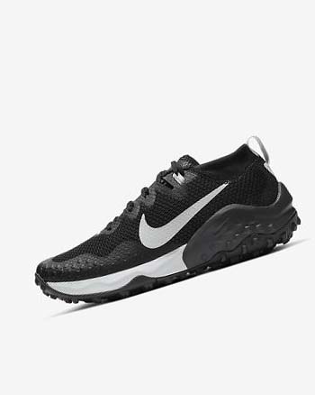 Zapatillas De Trail Running Nike Wildhorse 7 Mujer Negras Gris Oscuro Plateadas | CO5309