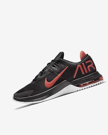 Zapatillas Deportivos Nike Air Max Alpha Trainer 4 Hombre Negras Blancas Rojas | CO3186