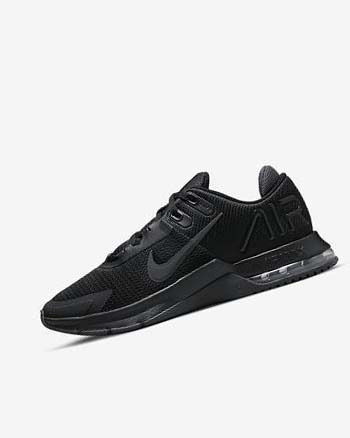 Zapatillas Deportivos Nike Air Max Alpha Trainer 4 Hombre Negras Gris Oscuro Negras | CO4835