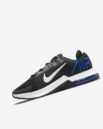 Zapatillas Deportivos Nike Air Max Alpha Trainer 4 Hombre Negras Azules Naranjas Gris | CO5146