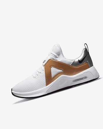 Zapatillas Deportivos Nike Air Max Bella TR 5 Mujer Blancas Metal Plateadas Metal Doradas Negras | CO3178