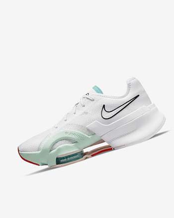 Zapatillas Deportivos Nike Air Zoom SuperRep 3 Mujer Blancas Turquesa Verde Negras | CO2734