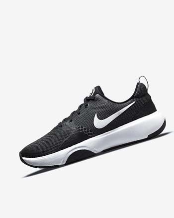 Zapatillas Deportivos Nike City Rep TR Mujer Negras Gris Oscuro Blancas | CO2763