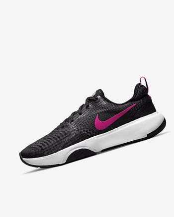 Zapatillas Deportivos Nike City Rep TR Mujer Negras Moradas Moradas Rosas | CO4571