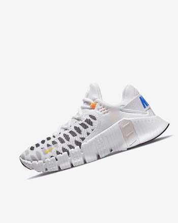 Zapatillas Deportivos Nike Free Metcon 4 Mujer Negras Blancas Azules Amarillo | CO1205