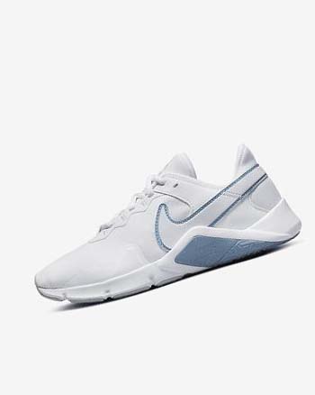 Zapatillas Deportivos Nike Legend Essential 2 Mujer Blancas Azules | CO1163