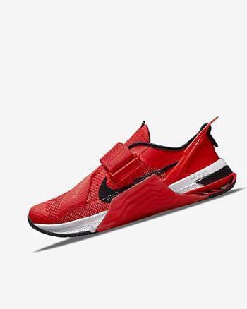 Zapatillas Deportivos Nike Metcon 7 FlyEase Hombre Rojas Blancas Negras | CO2457
