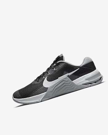 Zapatillas Deportivos Nike Metcon 7 Mujer Negras Gris Blancas Plateadas | CO3183