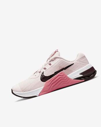 Zapatillas Deportivos Nike Metcon 7 Mujer Rosas Claro Rosas Metal | CO4716