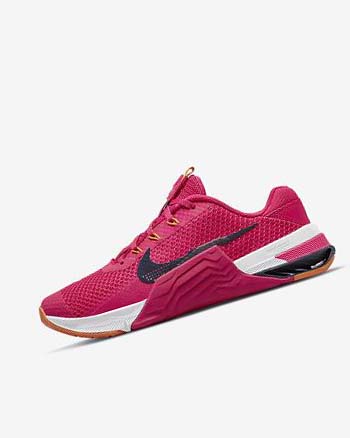 Zapatillas Deportivos Nike Metcon 7 Mujer Rosas Amarillo Oscuro Azules | CO4979