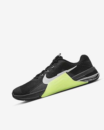Zapatillas Deportivos Nike Metcon 7 Mujer Negras Gris Blancas | CO5176