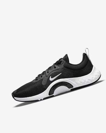Zapatillas Deportivos Nike Renew In-Season TR 11 Mujer Negras Blancas | CO1204