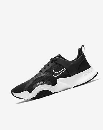 Zapatillas Deportivos Nike SuperRep Go 2 Hombre Negras Blancas | CO4488