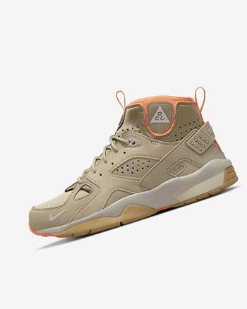 Zapatillas Nike ACG Air Mowabb Hombre Kaki Plateadas | CO2443