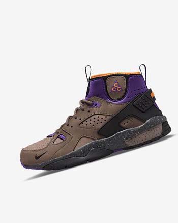 Zapatillas Nike ACG Air Mowabb Hombre Marrones Moradas Verde Menta | CO2346