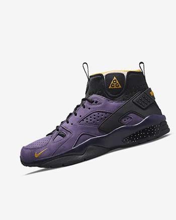 Zapatillas Nike ACG Air Mowabb Hombre Moradas Azules Negras Doradas | CO2613