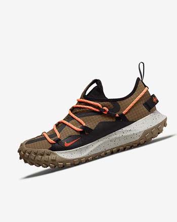 Zapatillas Nike ACG Mountain Fly Low GORE-TEX SE Hombre Kaki Naranjas Negras | CO5207