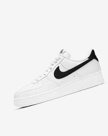 Zapatillas Nike Air Force 1 '07 Hombre Blancas Negras | CO5059