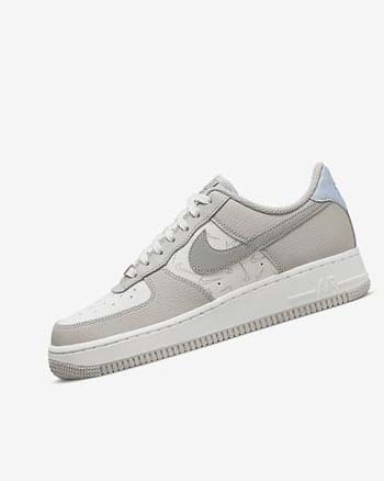 Zapatillas Nike Air Force 1 '07 Mujer Blancas Metal Plateadas Plateadas | CO3146