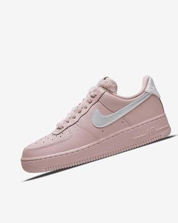Zapatillas Nike Air Force 1 '07 Mujer Rosas Metal Plateadas | CO4601