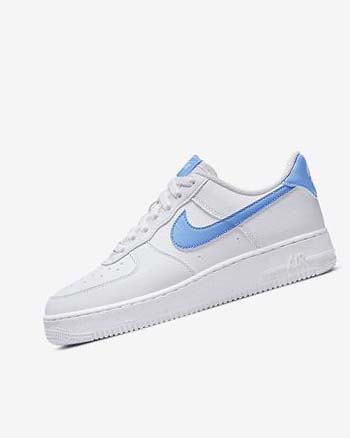 Zapatillas Nike Air Force 1 '07 Next Nature Mujer Blancas Metal Plateadas Azules | CO4808