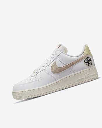 Zapatillas Nike Air Force 1 '07 SE Mujer Blancas Azules Rosas | CO4837