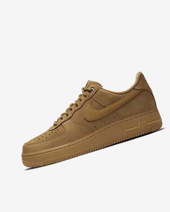 Zapatillas Nike Air Force 1 '07 WB Hombre Marrones Claro Negras Marrones | CO2979