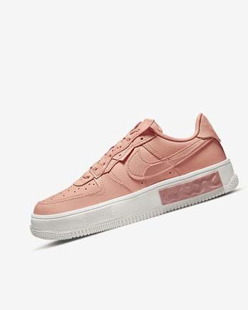 Zapatillas Nike Air Force 1 Fontanka Mujer Blancas Rojas Rosas Verde Menta | CO2706