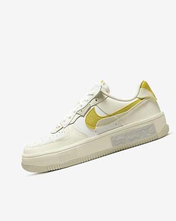 Zapatillas Nike Air Force 1 Fontanka Mujer Blancas Beige Claro | CO4832
