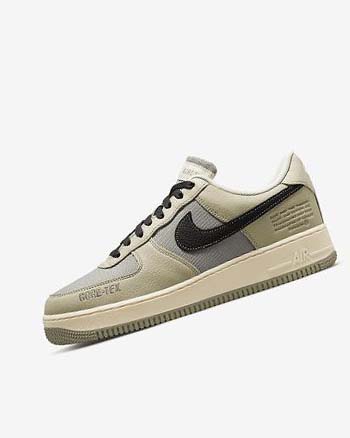 Zapatillas Nike Air Force 1 GTX Hombre Kaki Blancas Negras | CO5288