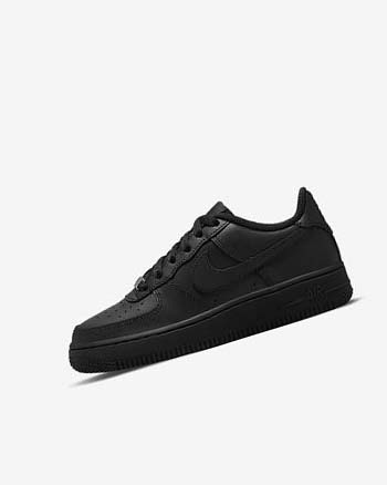 Zapatillas Nike Air Force 1 LE Niño Negras Negras | CO5153