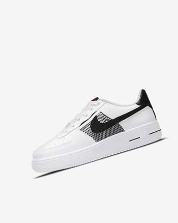 Zapatillas Nike Air Force 1 LV8 Niña Blancas Rojas Blancas Negras | CO2589
