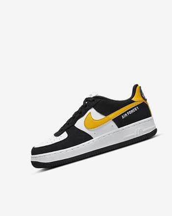 Zapatillas Nike Air Force 1 LV8 Niña Negras Blancas Negras Verde Menta | CO5303