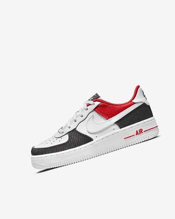 Zapatillas Nike Air Force 1 LV8 Niño Blancas Azul Marino Rojas Blancas | CO2246