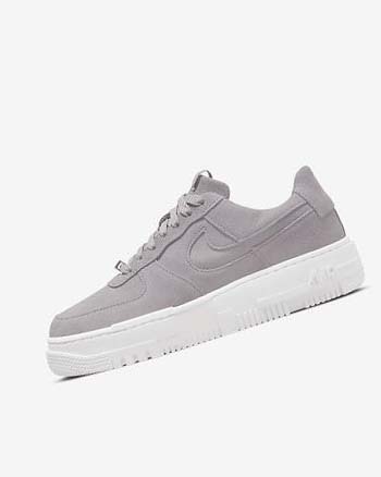 Zapatillas Nike Air Force 1 Pixel Mujer Gris Gris Blancas Gris | CO3031