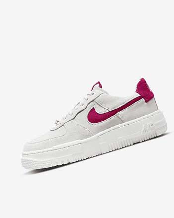 Zapatillas Nike Air Force 1 Pixel Mujer Blancas Blancas Blancas | CO5022
