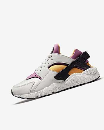 Zapatillas Nike Air Huarache Hombre Beige Claro Doradas Negras Rosas | CO4904
