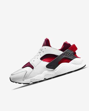 Zapatillas Nike Air Huarache Hombre Blancas Rojas Negras Rojas | CO2396