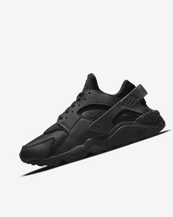 Zapatillas Nike Air Huarache Hombre Negras Gris Oscuro Negras | CO3179