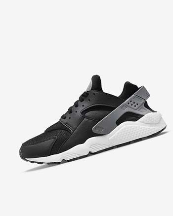 Zapatillas Nike Air Huarache J22 Hombre Negras Gris Blancas | CO5558