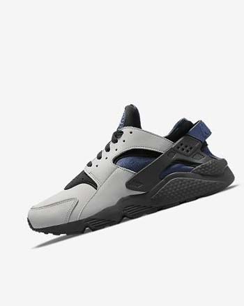 Zapatillas Nike Air Huarache LE Hombre Gris Negras Azul Marino | CO4843
