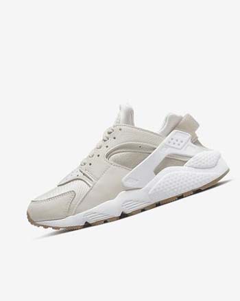 Zapatillas Nike Air Huarache Mujer Kaki Marrones Claro Blancas | CO4880