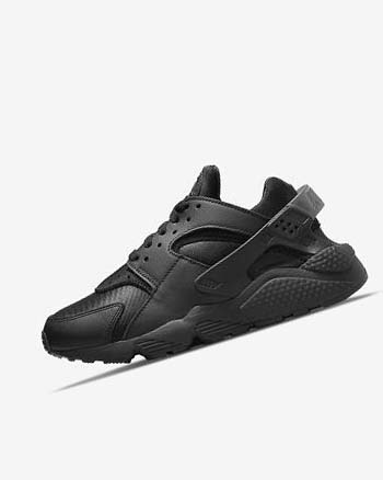 Zapatillas Nike Air Huarache Mujer Negras Gris Oscuro Negras | CO4757
