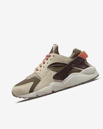 Zapatillas Nike Air Huarache SP Mujer Kaki Burdeos | CO5045
