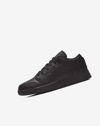 Zapatillas Nike Air Jordan 1 Low Niño Negras Negras Negras | CO4587