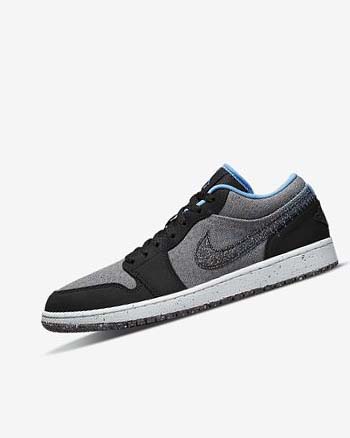 Zapatillas Nike Air Jordan 1 Low SE Hombre Gris Negras Azules Azules | CO5074