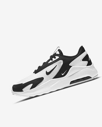 Zapatillas Nike Air Max Bolt Hombre Blancas Blancas Negras | CO5319