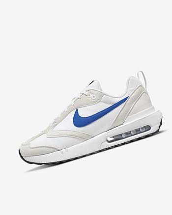Zapatillas Nike Air Max Dawn Hombre Blancas Beige Claro Negras Azul Real | CO5143