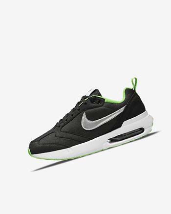 Zapatillas Nike Air Max Dawn Niña Negras Verde Blancas | CO5287