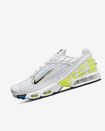 Zapatillas Nike Air Max Plus 3 Hombre Blancas Azules Claro Azules | CO5285